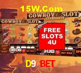 Jackpots e promoções na D9 Bet